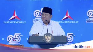 Prabowo Sindir Demokrat: Saat Tak Berkuasa Dulu, Tak Ada Aksi Bakar dan Caci Maki