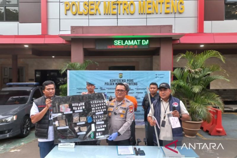 Pria Ini Diciduk di Menteng, Kedapatan Bawa Sabu Seberat 112,13 Gram