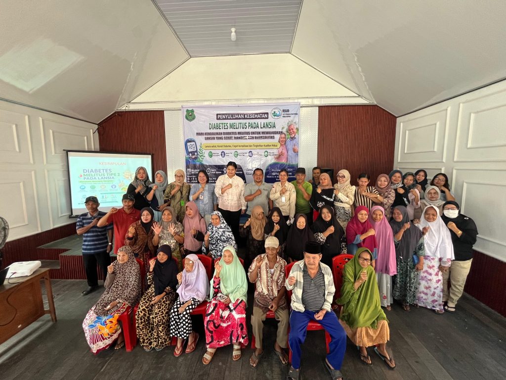 Puskesmas Pulau Telo Edukasi Lansia tentang Diabetes Melitus