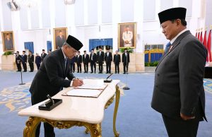 Resmi Dilantik, Suahasil Nazara Jabat Menteri Keuangan oleh Presiden Prabowo