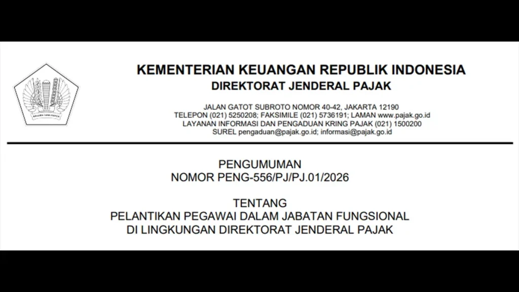 Ribuan Pegawai DJP Dimutasi, Termasuk Penyuluh dan Pemeriksa Pajak