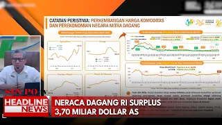 Surplus Neraca Dagang Indonesia Capai 3,70 Miliar Dolar AS