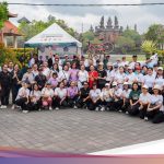 TP PKK Badung Gelar Jalan Sehat dan Pemeriksaan Kesehatan Rutin Setiap Pekan