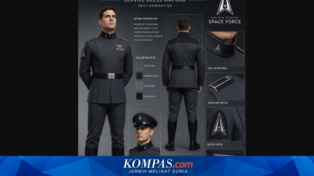 Trump Pamer Desain Seragam Angkatan Antariksa AS, Dikritik Seperti Kostum Penjahat dan Nazi