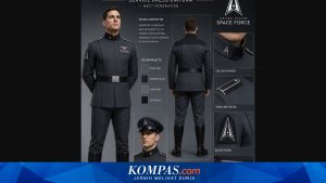 Trump Pamer Desain Seragam Angkatan Antariksa AS, Dikritik Seperti Kostum Penjahat dan Nazi